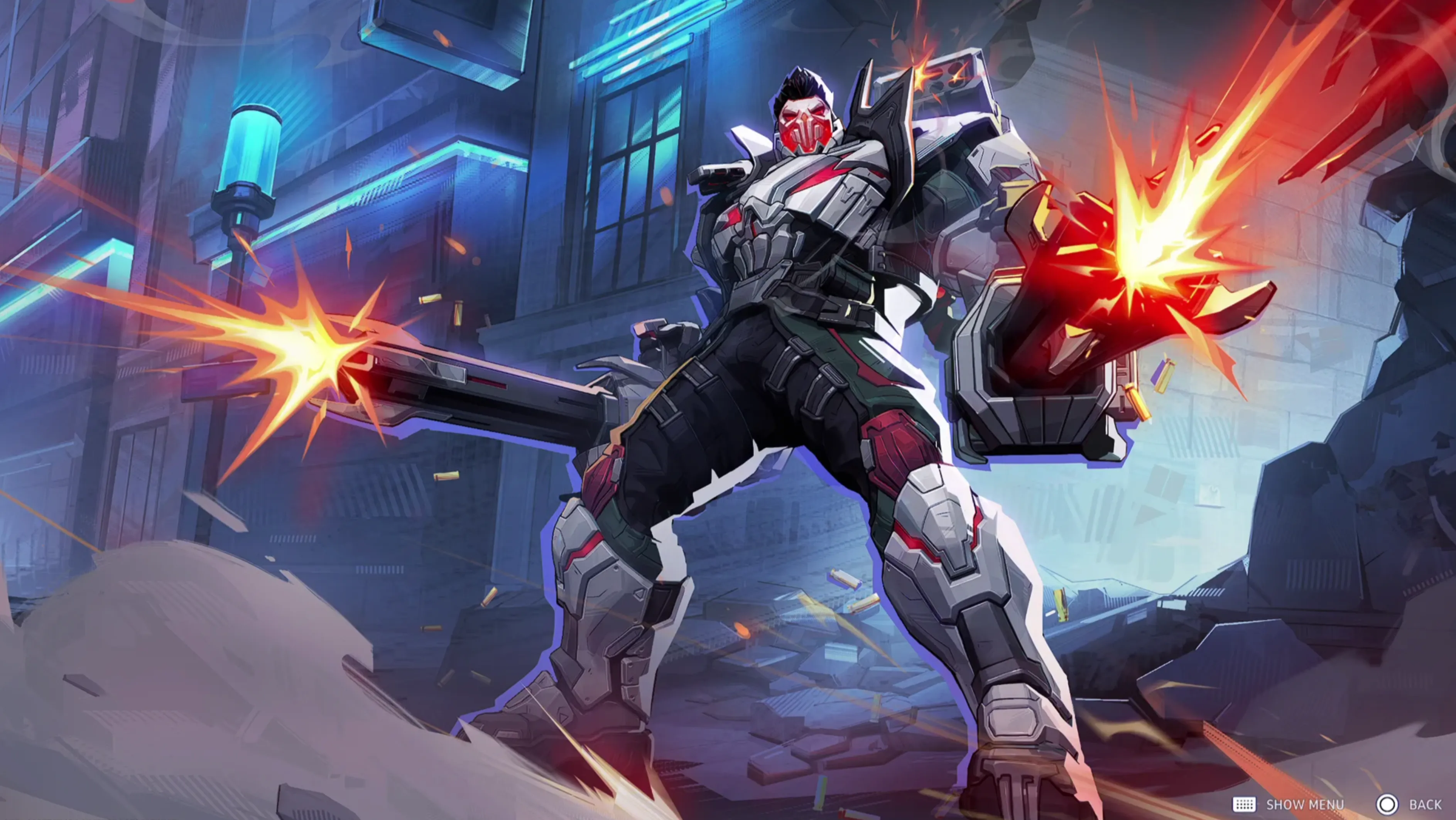 The Punisher and ultron duo